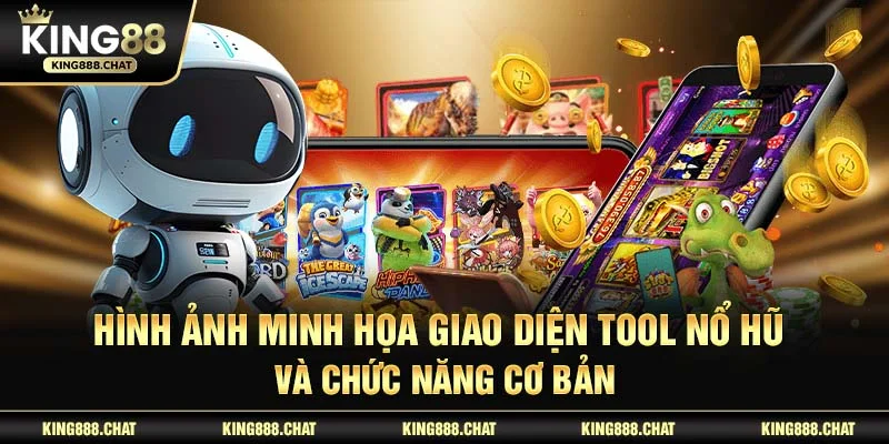 Hình ảnh minh họa giao diện Tool nổ hũ và chức năng cơ bản